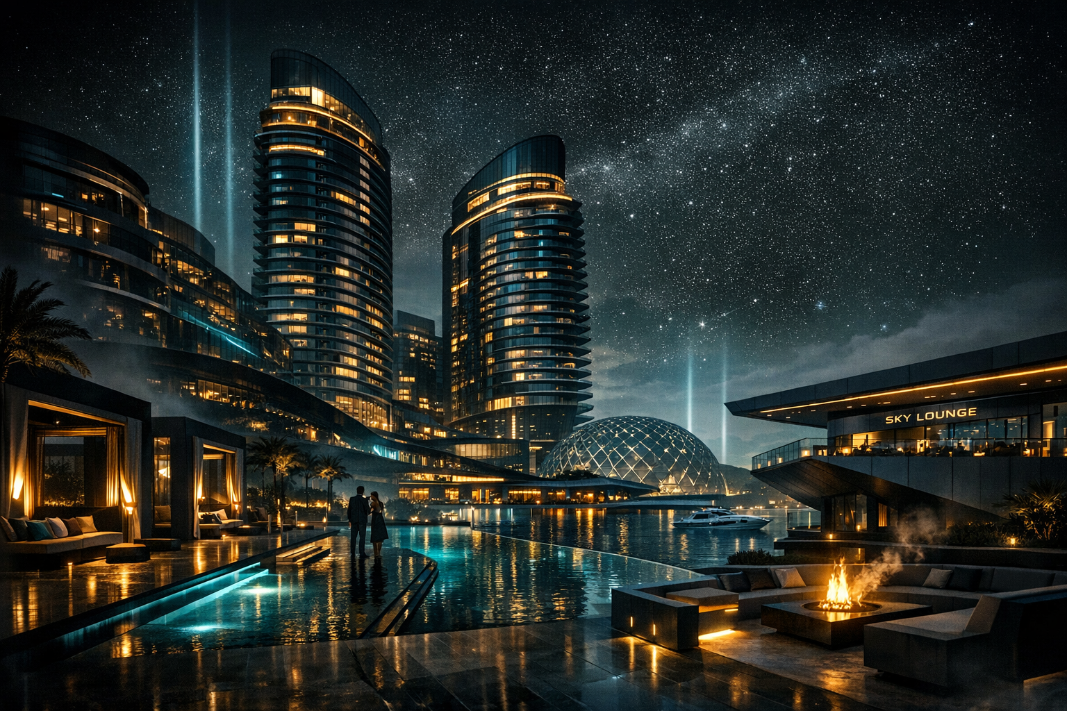Activo hospitality futurista premium